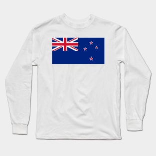 Flag of New Zealand Long Sleeve T-Shirt